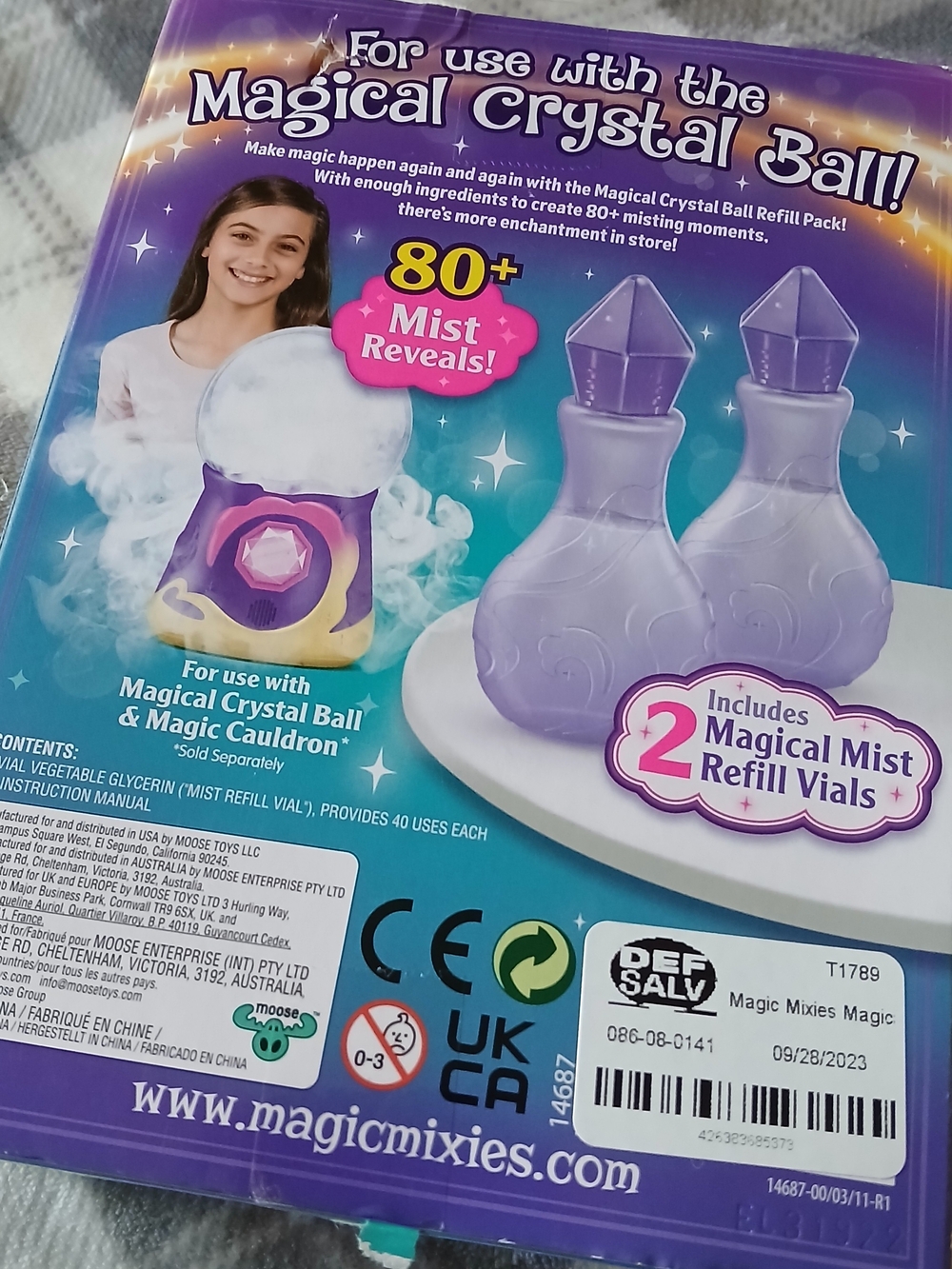 💲[5/20] Magic Mixies Magical Mist Refill Pack - Set of 3! NEW IN THE BOX! - Picture 3 of 9